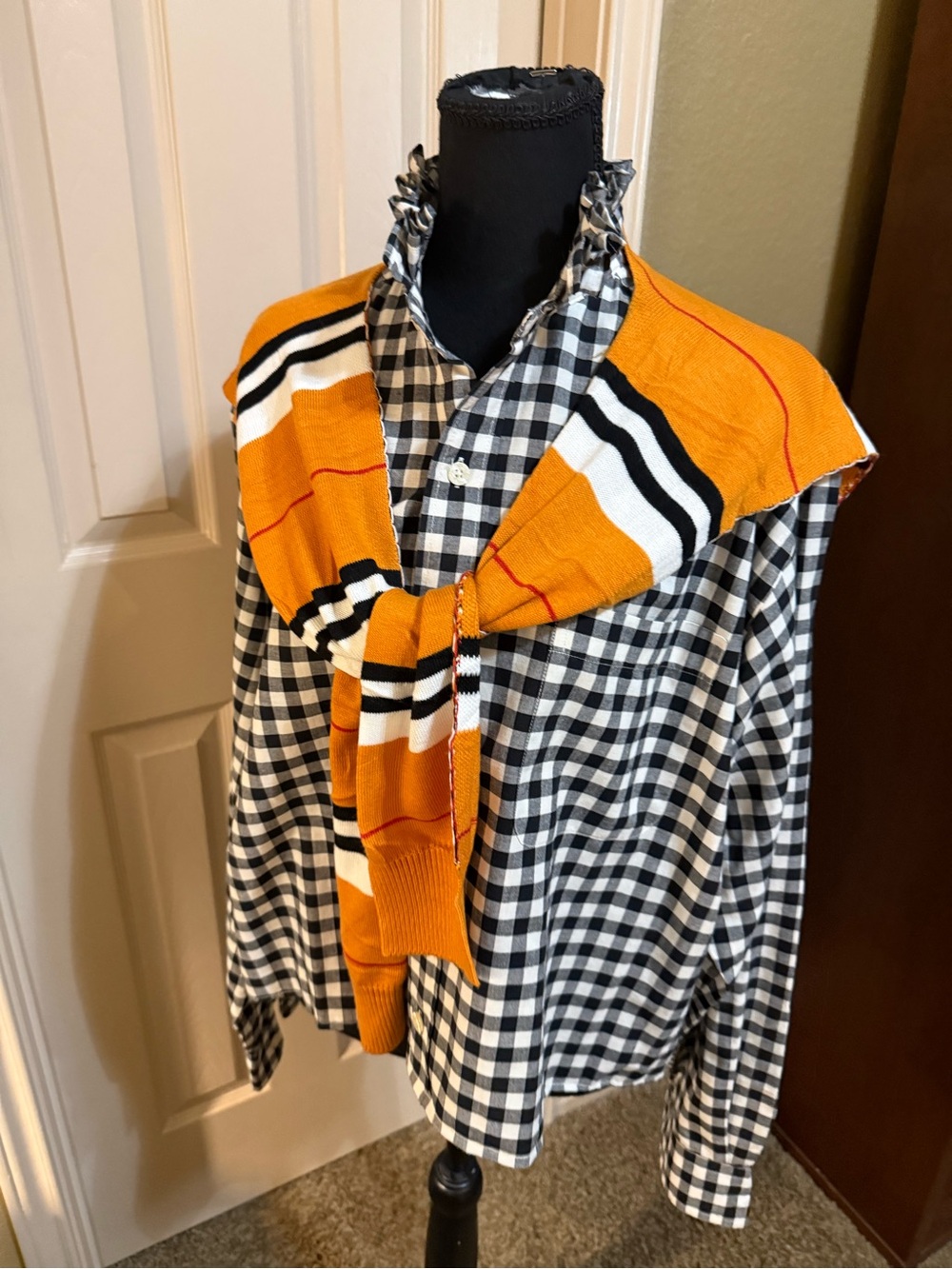 Upcycled Ralph Lauren Button up